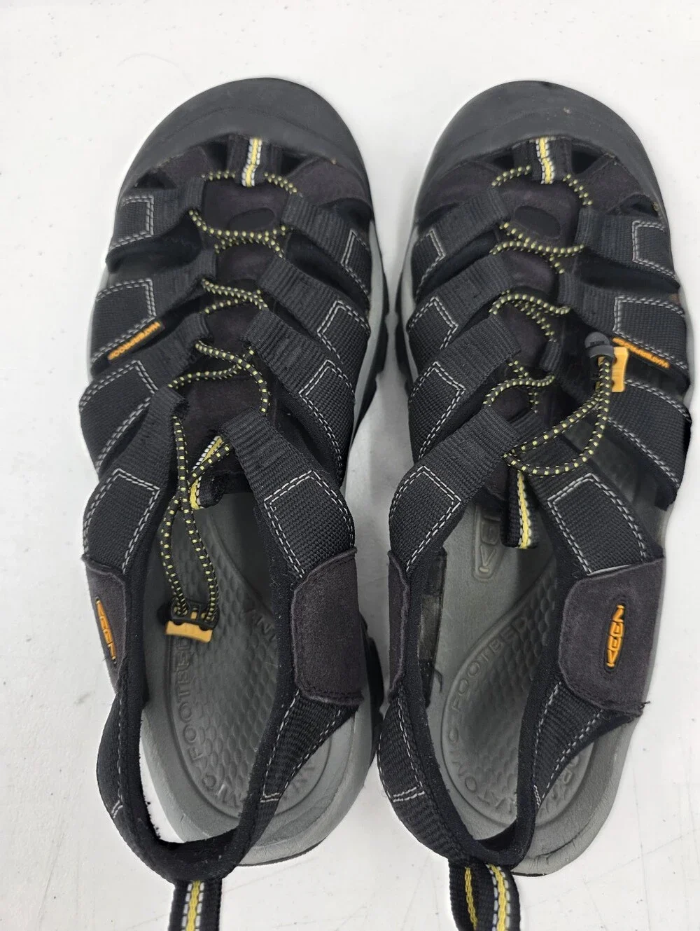 KEEN Men's Sandal Size 12 Black Newport H2 Waterproof Outdoor Sport Adjustable.